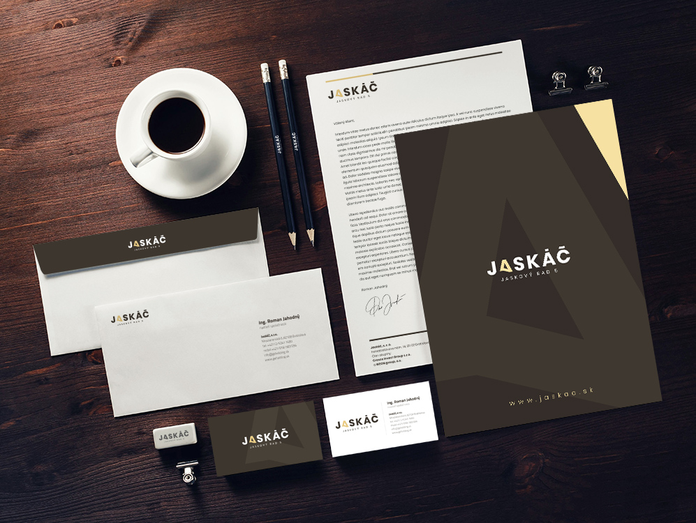 Blank Branding Mock-up. Business Stationery Set On Wooden Backgr
